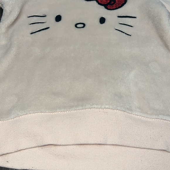 Hello Kitty hooded sweater with sequenced bow - Picture 3 of 8